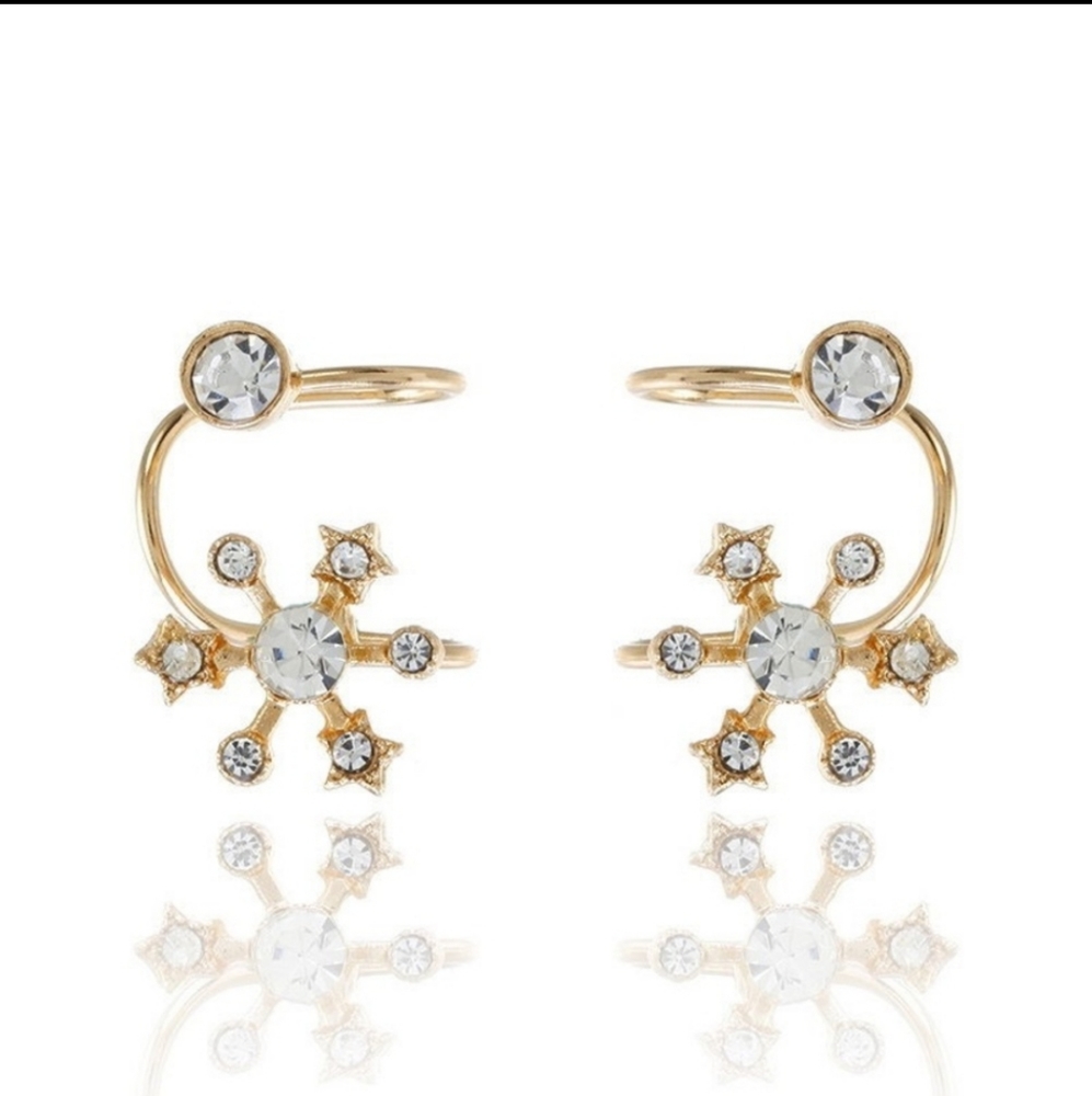 ❄Snowflake Ear Cuffs (2)❄